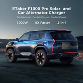 ACOPOWER Dual Input Alternator and Solar DC to DC Charger